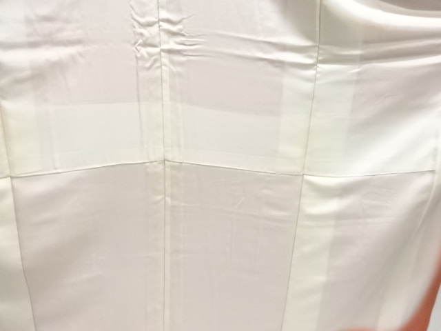  未使用品　一ツ紋極鮫小紋着物